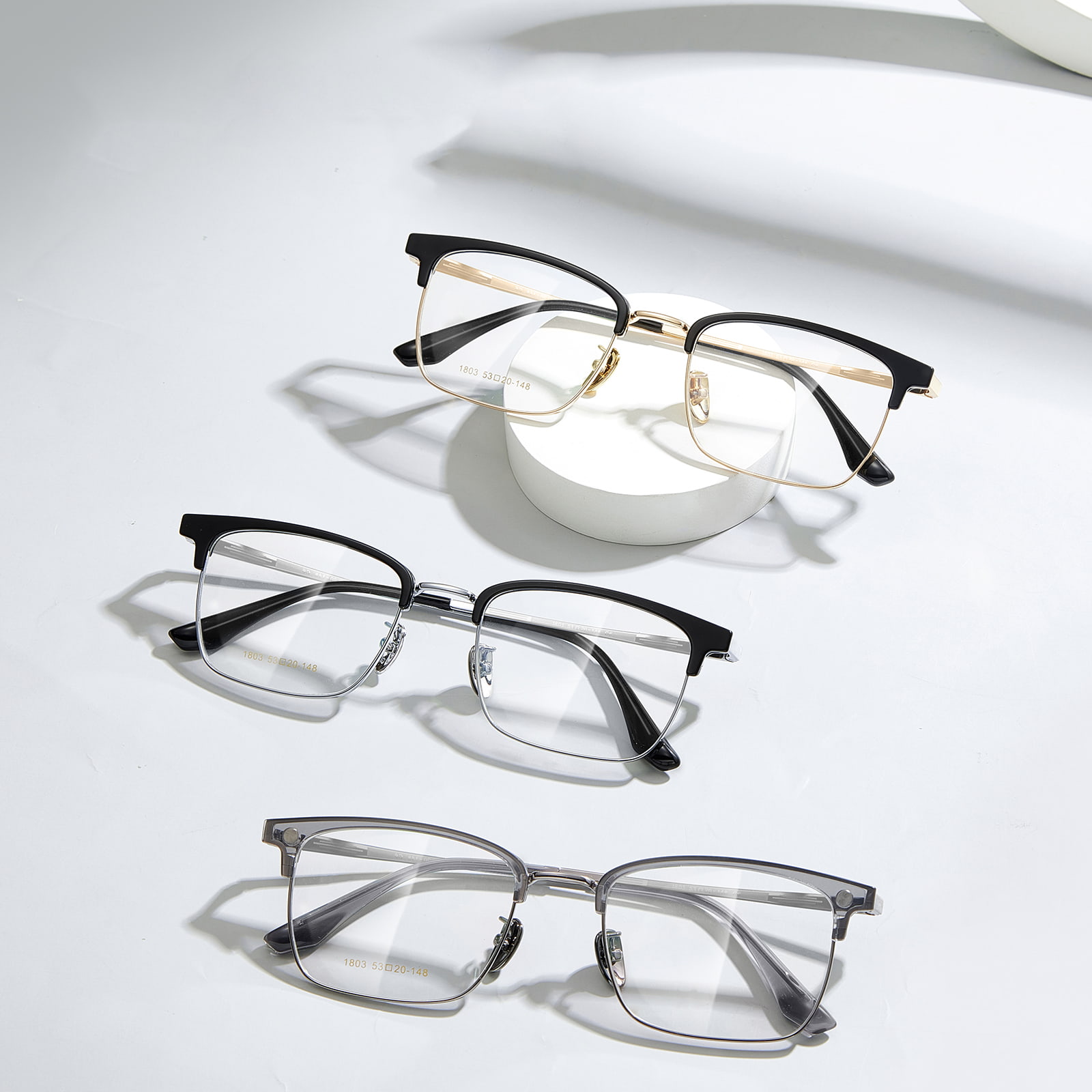 1803 Driving Myopia sunčane naočale Strong 3-u-1 magnetski set